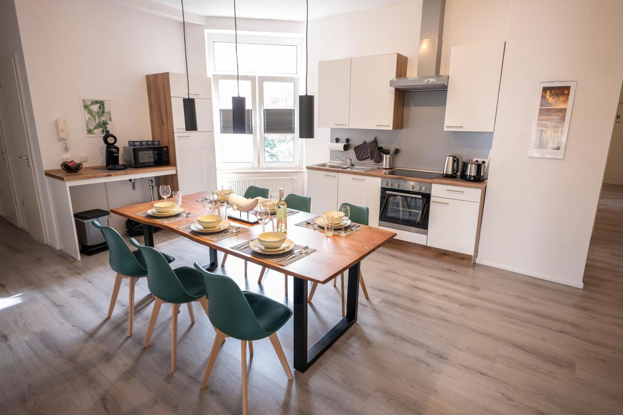Loh9 - Das Apartment Im Citycenter - Parkplatz - Wlan - Aufzug Chemnitz Buitenkant foto