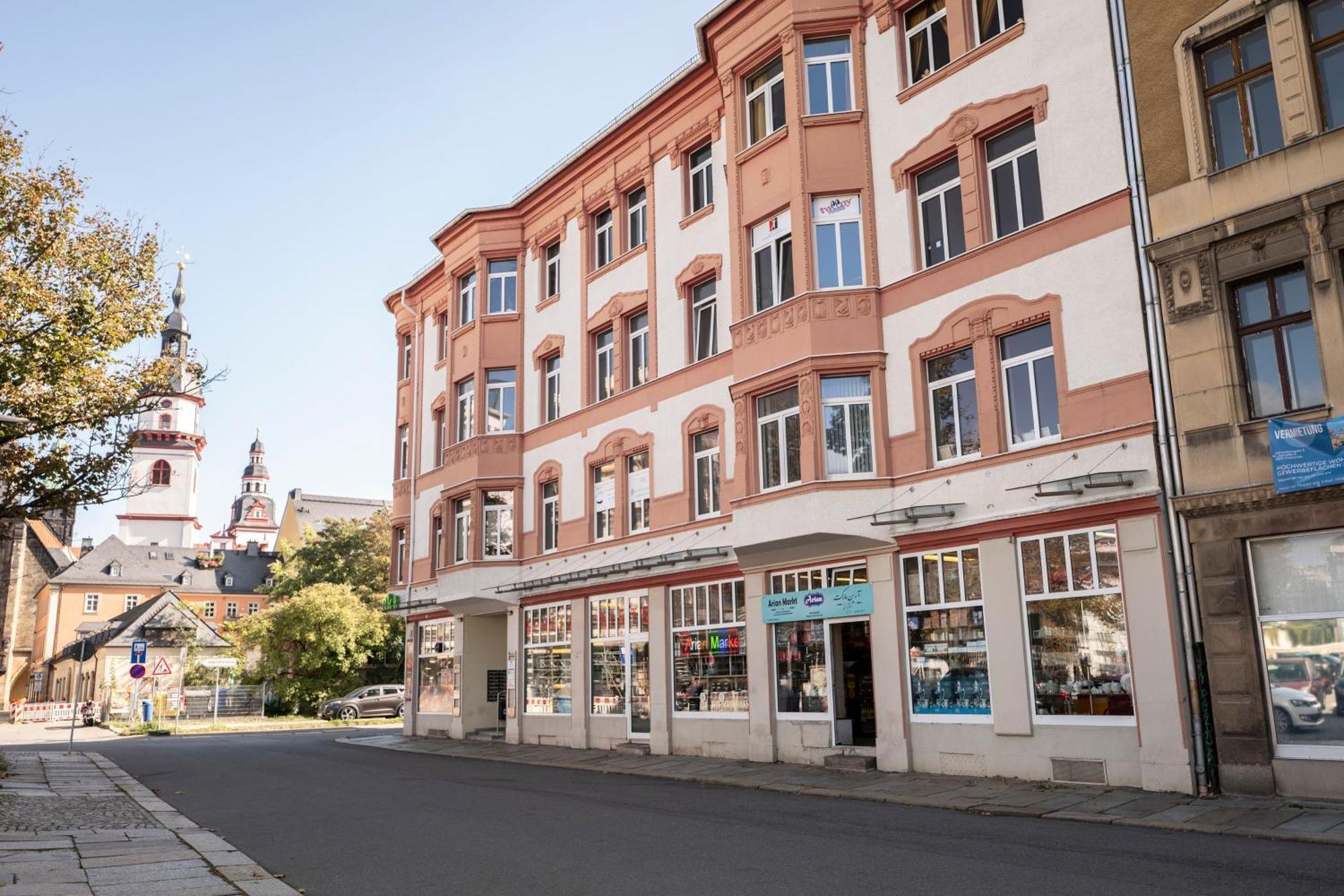 Loh9 - Das Apartment Im Citycenter - Parkplatz - Wlan - Aufzug Chemnitz Buitenkant foto